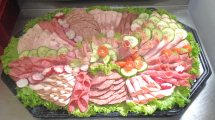 Schinken, Salami, Bratenplatte